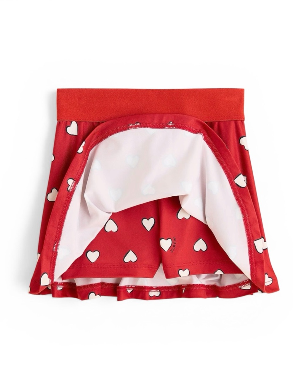 Crewcuts Crimson Cinders performance jersey skort